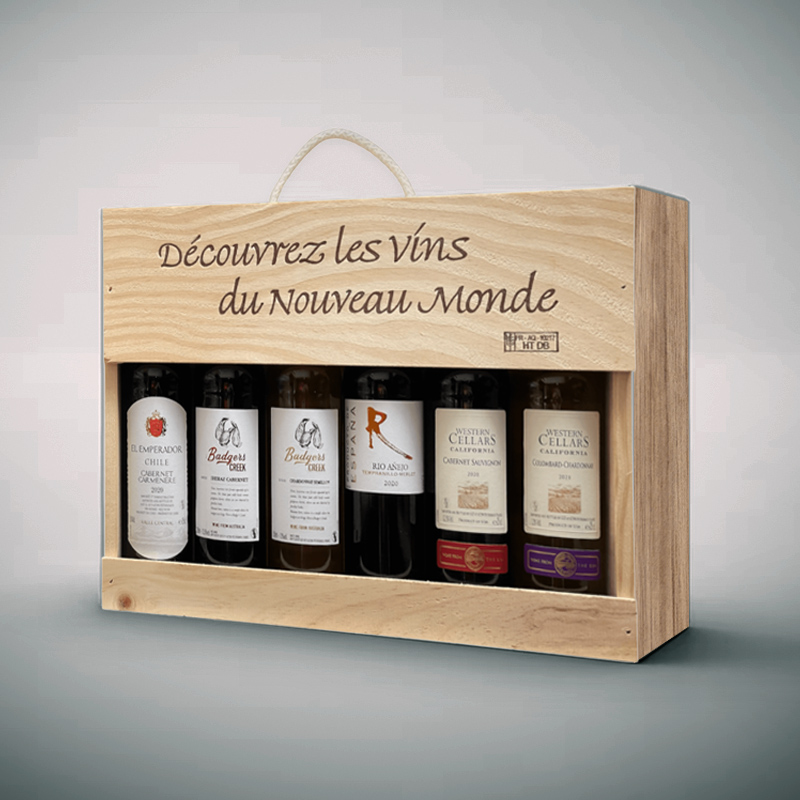 WORLD WINES GIFT BOX 6 x 25cl