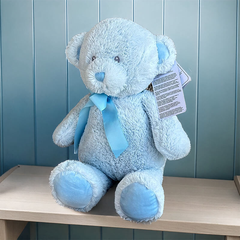 BEAR BLUE 43CM
