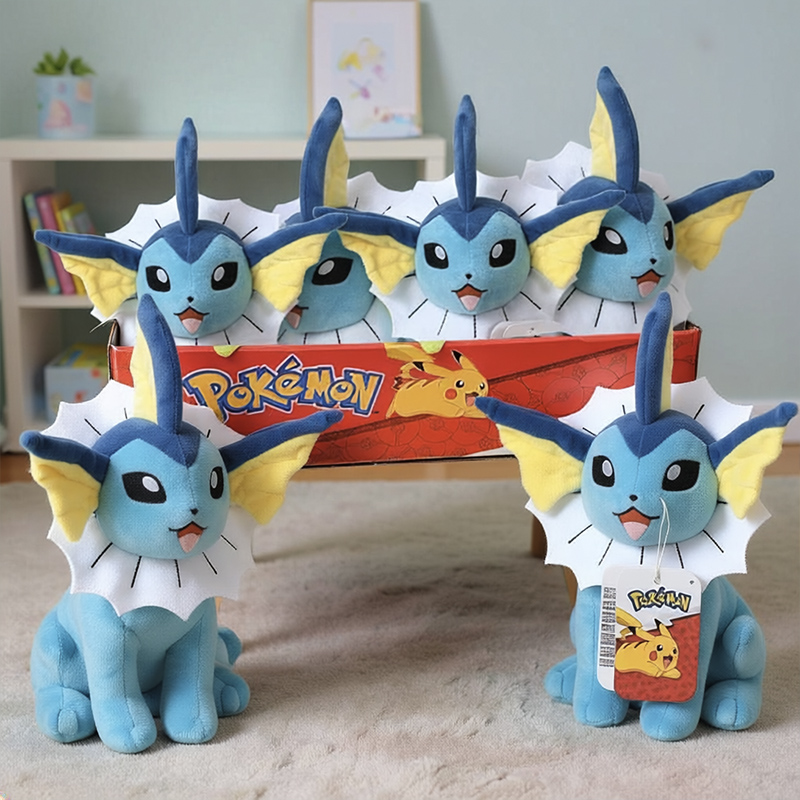 POKEMON PLUCHE VAPOREON 20CM /6