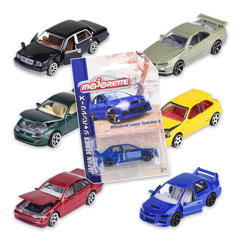 MAJORETTE JDM LEGENDS PREMIUM CARS 7ass