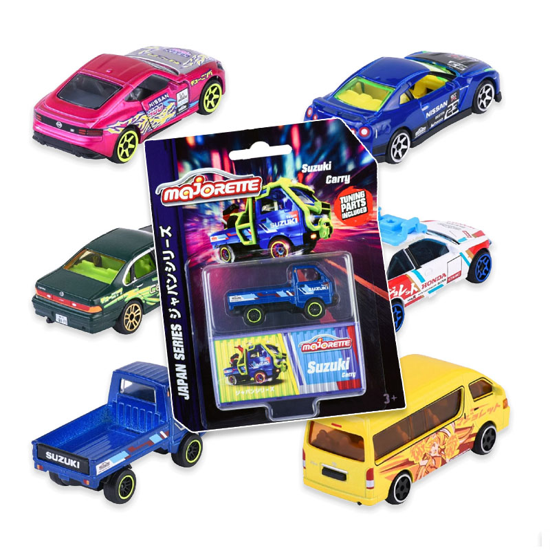 MAJORETTE JAPAN SERIES DELUXE 6ASS