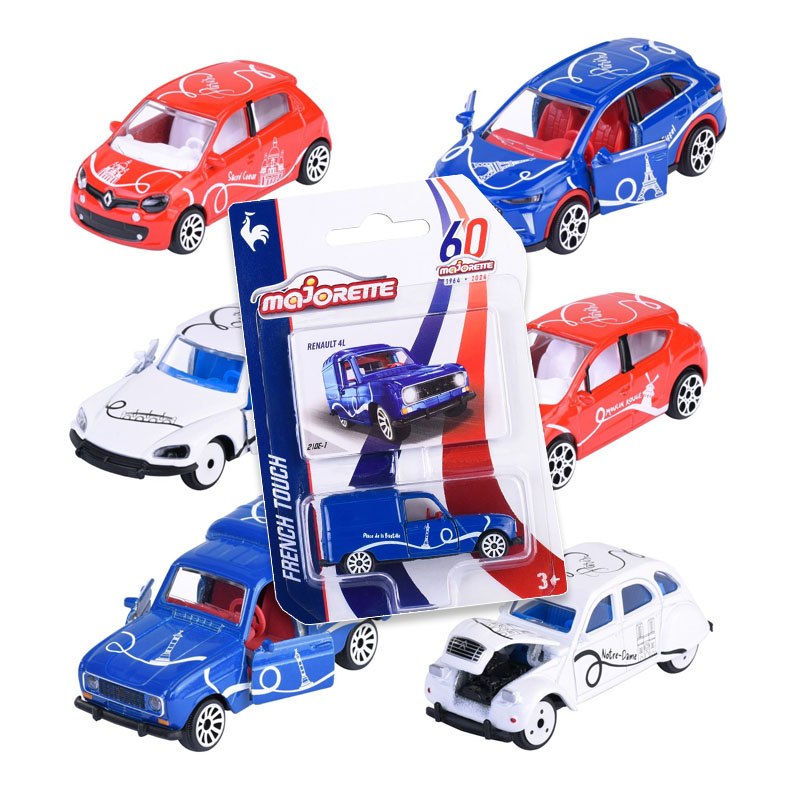 MAJORETTE FRENCH TOUCH PREMIUM CARS 6ASS