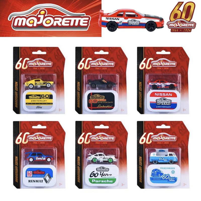 MAJORETTE ANNIVERSARY DELUXE EDITION 6ASS