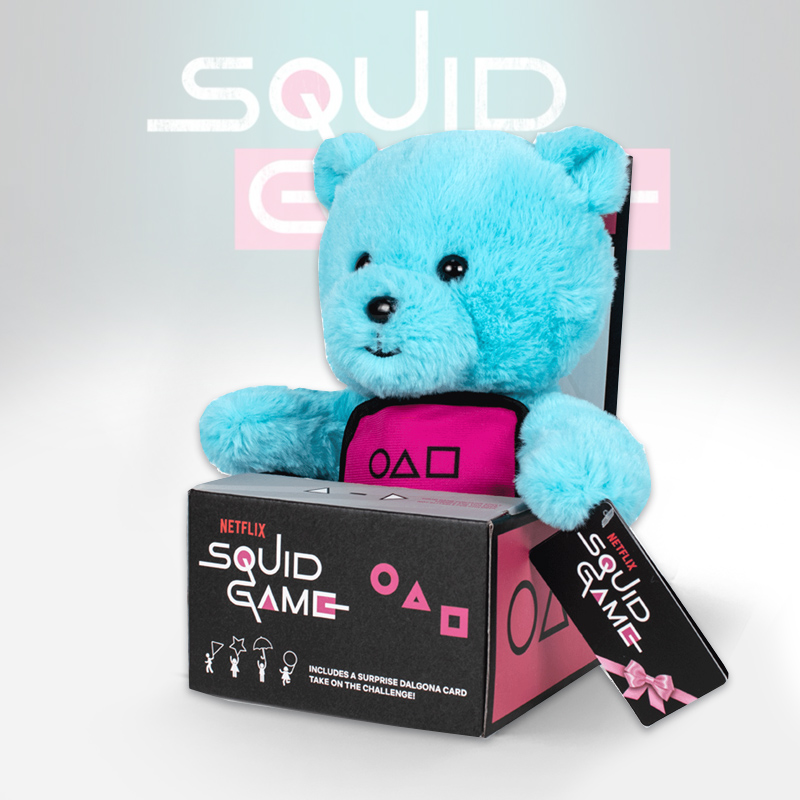 SQUID GAME TEDDY BEAR 25CM