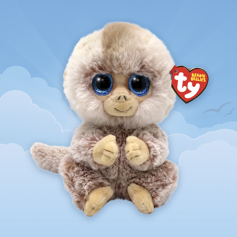 TY BEANY BABIES STUBBY LE SINGE MEDIUM 24CM