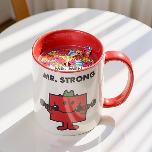 [MMLMMC005SR] MR. STRONG CANDLE MUG CHERRY 256G