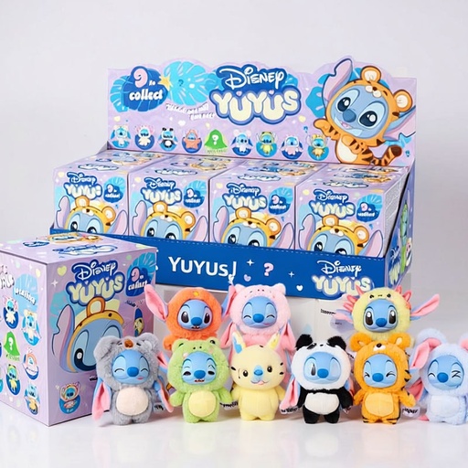[00020582] DISPLAY DISNEY STITCH YUYU'S WITH CLIP /8