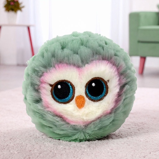 [00020894] TY BEANIE BOUNCERS FEATHERS THE OWL 9CM