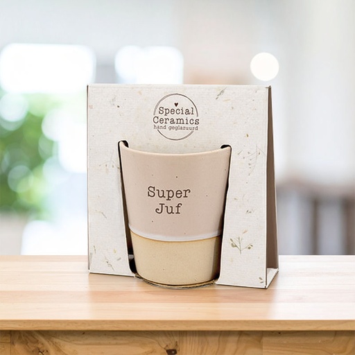 [00125024] SPECIAL CERAMICS MUG "SUPER JUF" (35795)