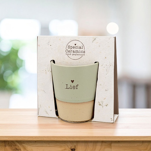 [00125027] SPECIAL CERAMICS MUG "LIEF" (35798)