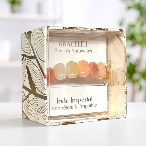 [00336279-6] BRACELET PIERRE NATUREL JADE IMPÉRIAL