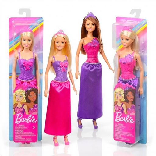 [00040068] BARBIE ROYAL PRINCESSES 2ass