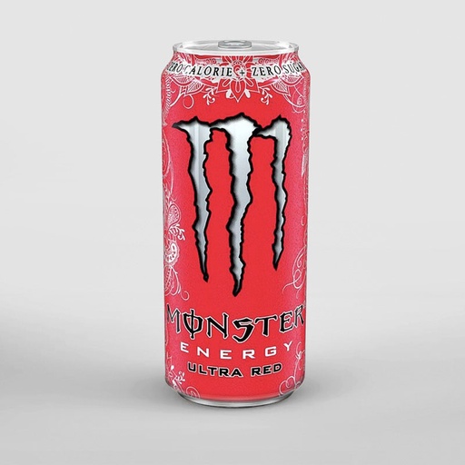 [D0104034] MONSTER ENERGY ULTRA RED 12 x 50CL