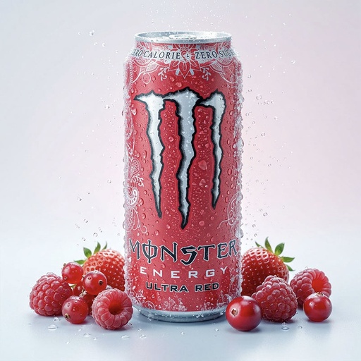[D0104034] MONSTER ENERGY ULTRA RED 12 x 50CL