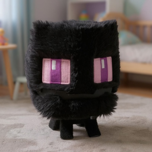 [00020992] TY BEANIE BOUNCERS MINECRAFT ENDERMAN DRAGON 9CM