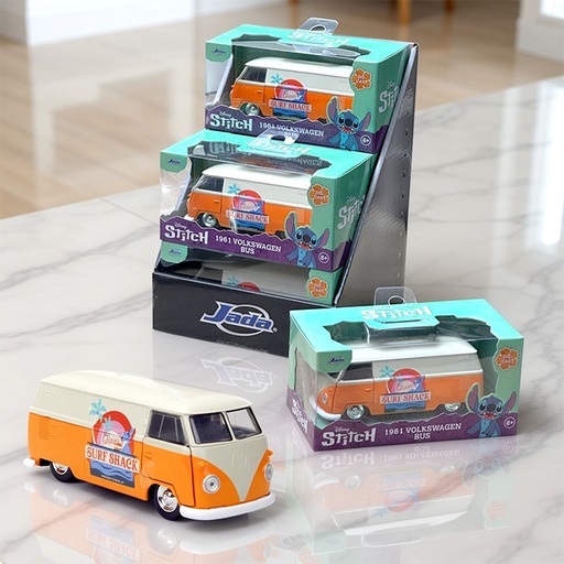 [00050508] JADA STITCH 1961 VW BUS DIE-CAST 1:32