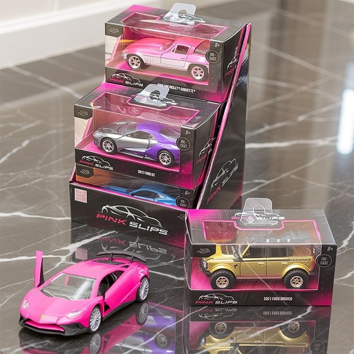 [00050680] PINK SLIPS DISPLAY 1:32 6pcs