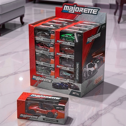 [00050513] MAJORETTE SPORTS CARS DISPLAY BOX 40pcs