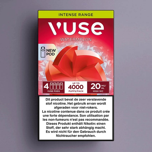 [00002284] VUSE INTENSE WATERMELON 4-POD 20MG /5