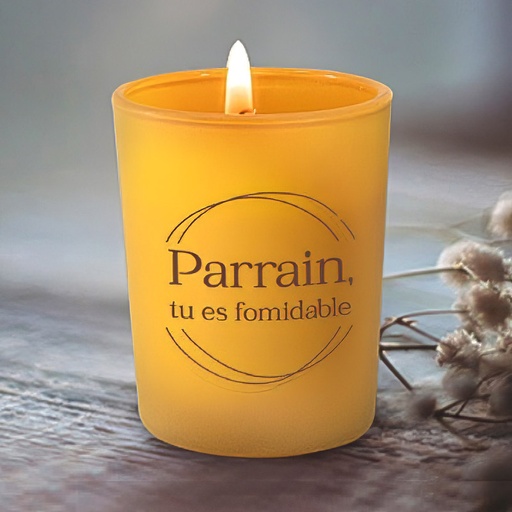 [00123107] BOUGIES DE VOEUX "PARRAIN" (09408)