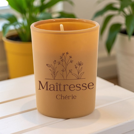 [00123116] BOUGIES DE VOEUX "MAÎTRESSE" (09417)