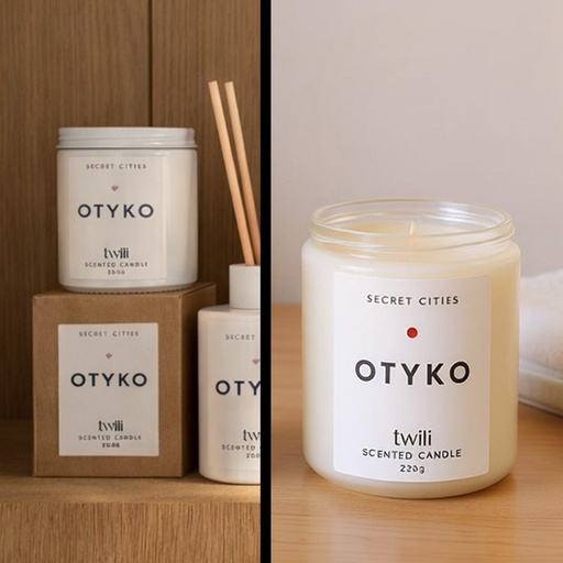 [80100303] TWILI INDOOR SCENTED CANDLE HIDDEN CITIES: TOKYO 250gr