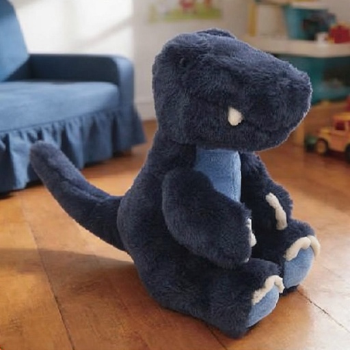 [00021101] DINO DARK BLUE 21cm