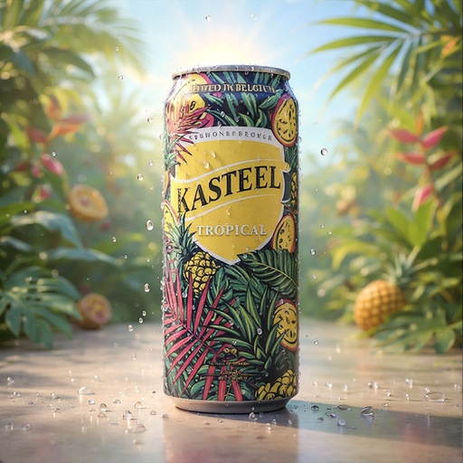 [D3901002] KASTEEL TROPICAL CAN 24X50cl