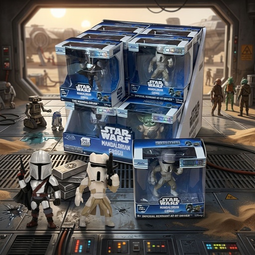 [00015065] STAR WARS METALFIGS ASSORTIMENT 6,5CM WAVE-2 /12