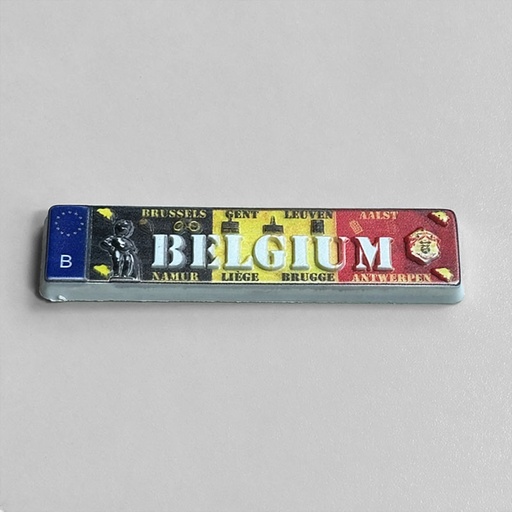 [00120098] MAGNET BELGIUM 3D "1"