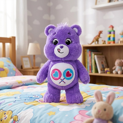 [00021062] CARE BEARS SHARE BEAR 35cm