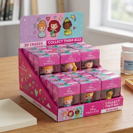 [00070121] ERASER DISNEY PRINCESS 3D DISPLAY /18