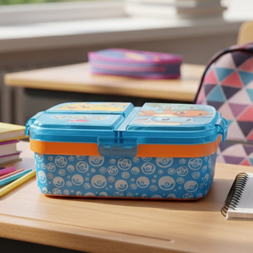 [00130526] LUNCHBOX MULTI COMPARTMENT POKEMON