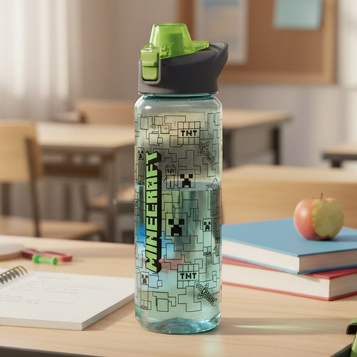 [00130565] LOCK TOP BOTTLE MINECRAFT 1075ml
