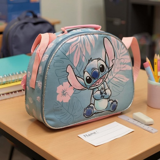 [00130531] LUNCHBAG STITCH "BLUE HAWAII"