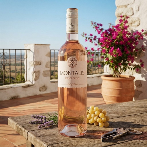 [D3501304] MONTALIS ROSÉ 6 x 75cl