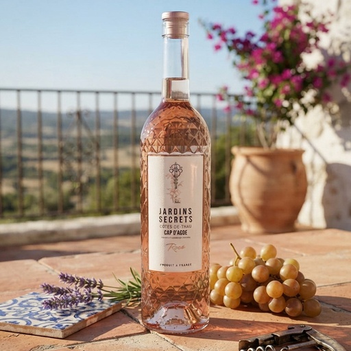 [D3501305] JARDINS SECRETS ROSÉ 6 x 75cl