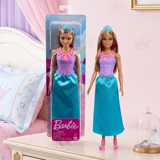 [00040071] BARBIE DREAMTOPIA PRINCESS BRUNETTE