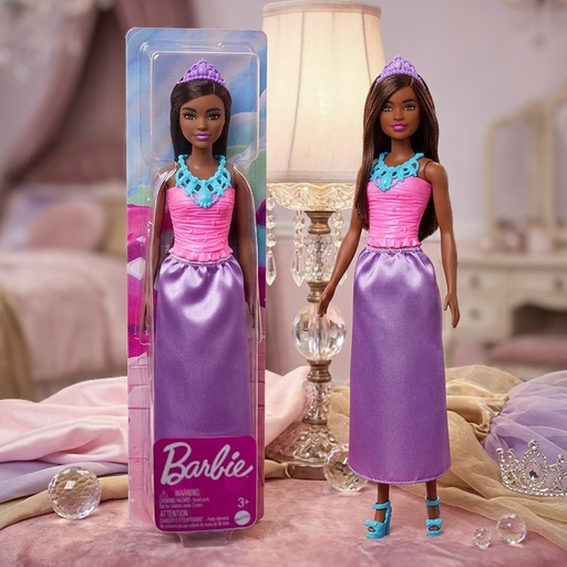 [00040072] BARBIE DREAMTOPIA PRINCESS BLACK