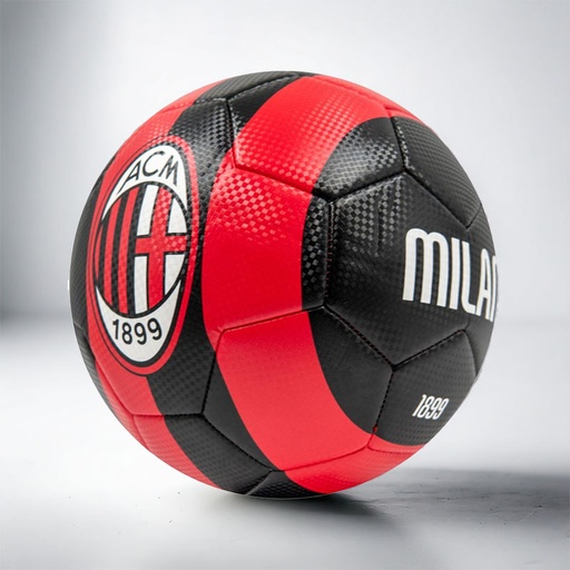 [00035083] BAL AC MILAN STRIPES HEXAGONAL SIZE 5