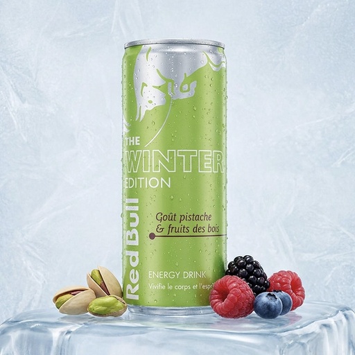 [D0801047] RED BULL WINTER EDITION PISTACHE BERRY 24x25cl
