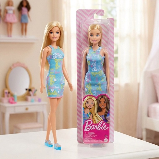 [00040078] BARBIE FLOWERDRESS BLOND