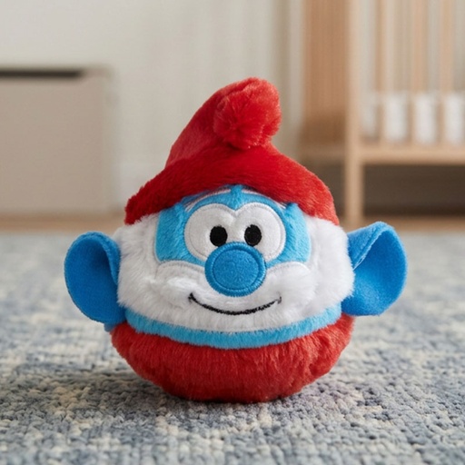 [00020663] TY BEANIE BOUNCERS - PAPA SMURF 9CM