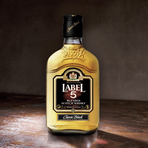 [D2806001] LABEL 5 BLENDED SCOTCH WHISKY 40° 6X20cl