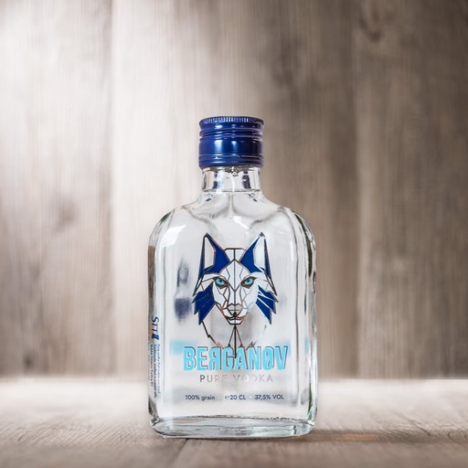 [D2801000] BERGANOV PURE VODKA 37,5° 6X20cl