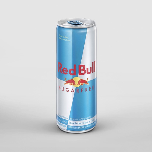 [D0801010] RED BULL SUGARFREE CAN 24X25cl