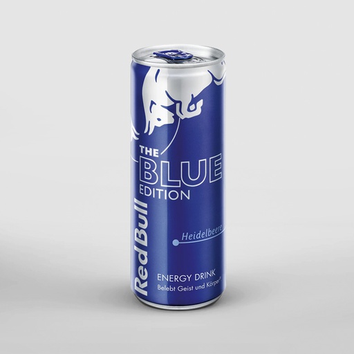 [D0801020] RED BULL EDITION BLUE CAN 24X25cl