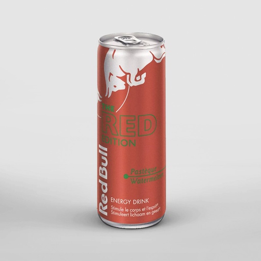 [D0801023] RED BULL EDITION RED CAN 24X25cl