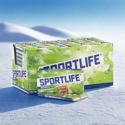 [C0103002] SPORTLIFE PEPPERMINT 48x17g