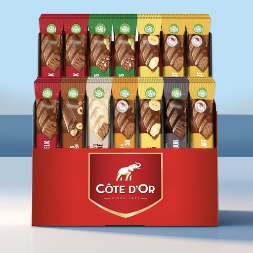 [C0603000] COTE D'OR ASSORTI 56pcs